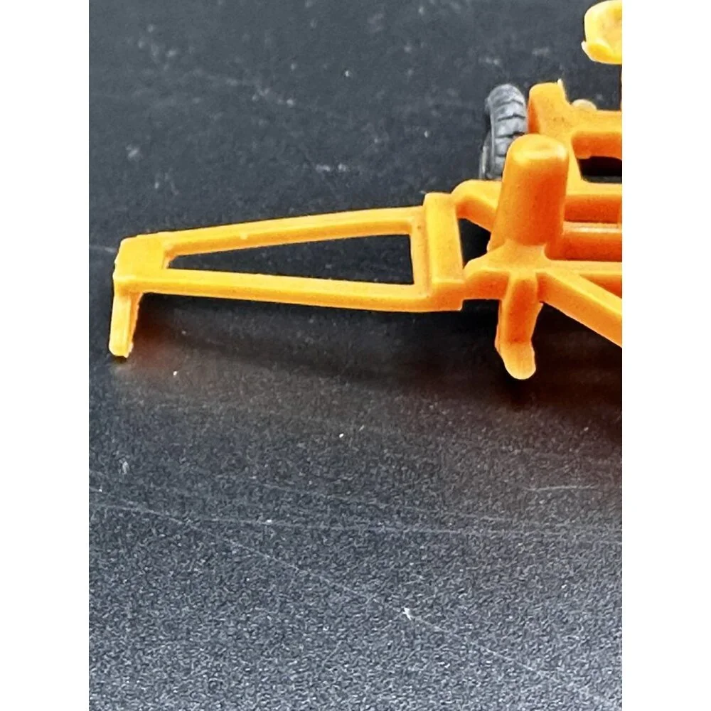 1959 Allstate Marx Happi Time Farm Corn Planter‎ Orange Plastic Vintage Sears
